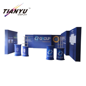 Aluminium Ketegangan Fabric Tampilan Fabric Dinding Tampilan Pop up Banner