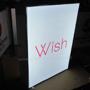 Cina New Produk Inovatif Illuminated Kustom Masuk Periklanan Light Box