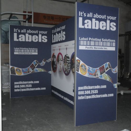 Kualitas Tinggi Trade Show Display System Expo 3X3 Ukuran Pameran Booth