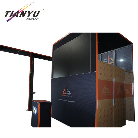Grosir Disesuaikan Aluminium Bingkai 3X3 Exhibition Booth Berdiri