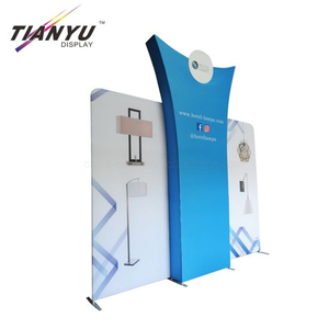 Hot Sale Advertising10X20 Logo Custom Fabric Trade Show Tampilan Ketegangan