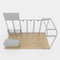 Tian Yu Do Portabel Aluminium 10 oleh 20 Pameran Booth Stall Can Convert ke 10 oleh 10 Booth