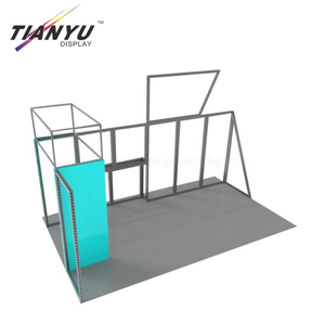 10X20 Cepat Majelis Logam Modular Booth Exhibition untuk Show