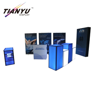 Pameran Aluminium Promosi Counter, Table Tampilan Kontra