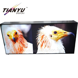 Seg Bingkai Slim Light Box ganda Sided Backlit LED Wall Light Box untuk Pameran