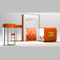 Sistem M Series 4X6 Alat Tampilan Gratis DIY Desain Pameran Dagang Booth Modular