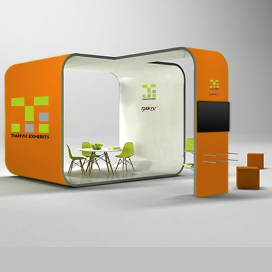 Sistem M Series 4X6 Alat Tampilan Gratis DIY Desain Pameran Dagang Booth Modular