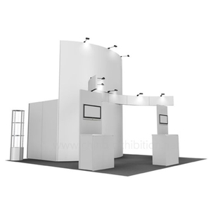 Ekonomis DIY Modular Pameran Booth Tampilan 20x20