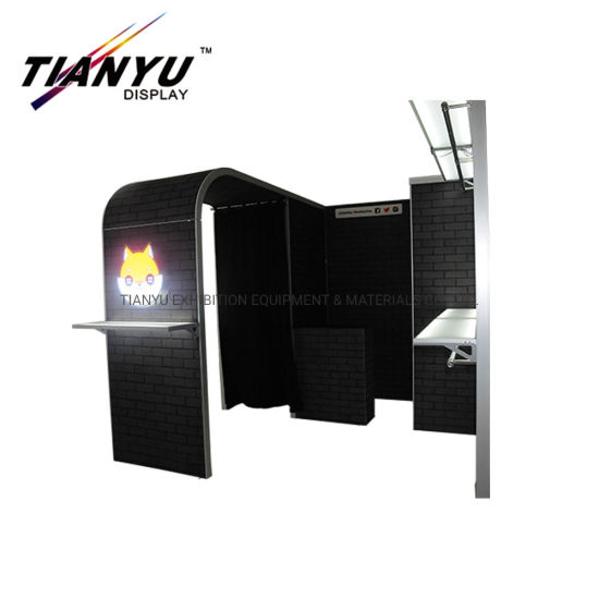 Custom cetak LED Backlit Trade Show Booth Dijual