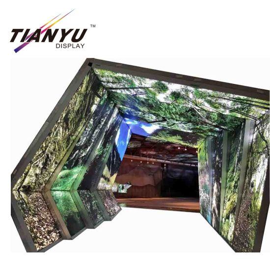 Pabrik profesional untuk tidak teratur Polygon Shape Seg Bingkai Profil LED Lampu Latar Iklan Lightboxes