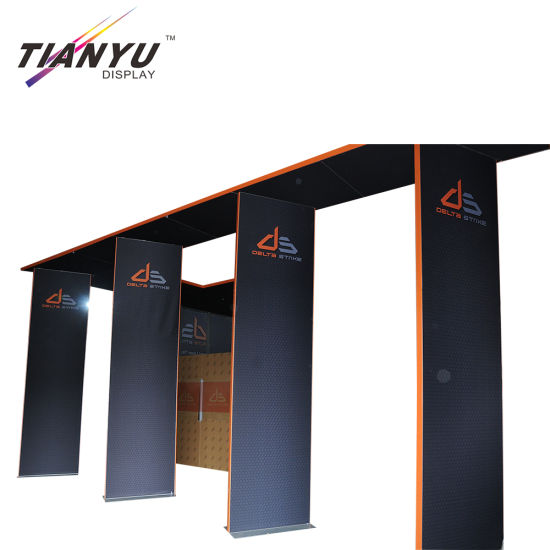 Grosir Disesuaikan Aluminium Bingkai 3X3 Exhibition Booth Berdiri