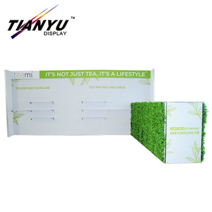 Modular Pameran Aluminium Bingkai Ketegangan Fabric Digunakan Trade Show Booth