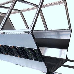 Resolusi Tinggi Tahap Elegant Backdrop LED Display Instalasi Rental P2.81 ​​LED