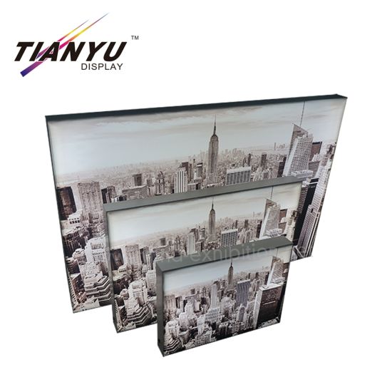China Store Iklan Display LED Light Box Fabric Wajah Backlit Masuk Light box
