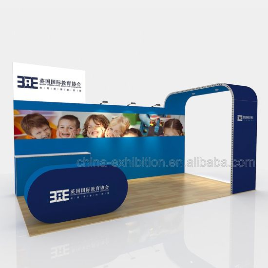 Tian Yu Do Portabel Aluminium 10 oleh 20 Pameran Booth Stall Can Convert ke 10 oleh 10 Booth