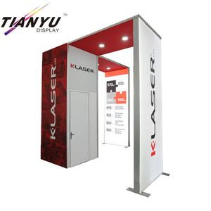 Hot Sale 10FT Portabel Pameran Dagang Booth Pameran Standar 3X3 Layar Berdiri