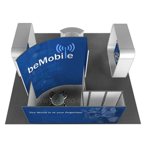 Pameran kustom Modular Aluminium Trade Show Booth