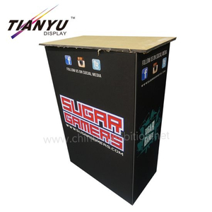 Diskon besar Advertisement Ekonomis Aluminium Fabric Portabel Tradeshow Kontra